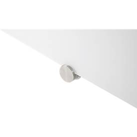Glasboard Legamaster Colour 7-104554, magnethaftend, B 900 x H 1200 mm, weiß