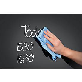 Glasboard Legamaster Colour 7-104654, magnethaftend, B 900 x H 1200 mm, schwarz