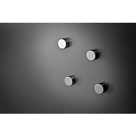 Glasboard Legamaster Colour 7-104663, magnethaftend, B 1000 x H 1500 mm, schwarz