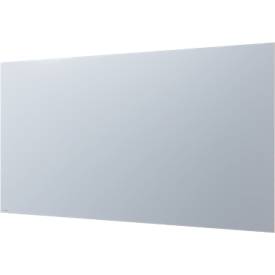 Glasboard Legamaster, mit 2 Magneten & 1 Glasboard Marker, B 2000 x T 4,4 x H 1000 mm, gehärtetes Sicherheitsglas, matt, chilly lake