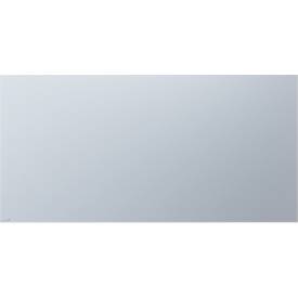 Glasboard Legamaster, mit 2 Magneten & 1 Glasboard Marker, B 2000 x T 4,4 x H 1000 mm, gehärtetes Sicherheitsglas, matt, chilly lake