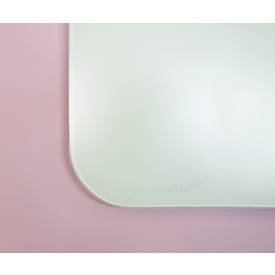 Glasboard Legamaster RC, mit 2 Magneten & 1 Glasboard Marker, B 1000 x T 4,4 x H 2000 mm, gehärtetes Sicherheitsglas, matt, sage green