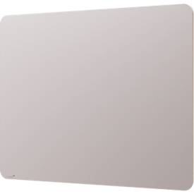 Glasboard Legamaster RC, mit 2 Magneten & 1 Glasboard Marker, B 1200 x T 4,4 x H 900 mm, gehärtetes Sicherheitsglas, matt, warm grey