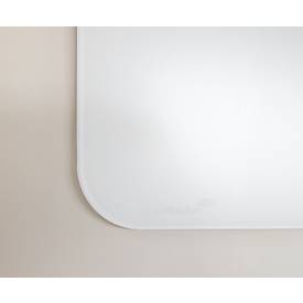 Glasboard Legamaster RC, mit 2 Magneten & 1 Glasboard Marker, B 1200 x T 4,4 x H 900 mm, gehärtetes Sicherheitsglas, matt, warm grey