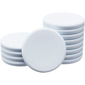 Glasboard-Magnete Legamaster, 5 Stück, ⌀ 30 mm, chilly lake