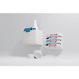 Glasboard-Magnete Legamaster, 5 Stück, ⌀ 30 mm, warm grey