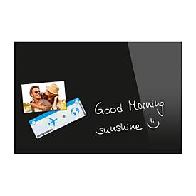 Glasmagnettafel Be!Board, magnethaftend, m. Magneten, B 600 x H 400 mm