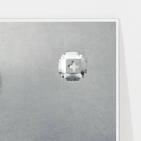 Glasmagnettafel Be!Board, magnethaftend, m. Magneten, B 600 x H 400 mm, weiß