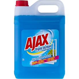 Glasreiniger Ajax 3-fach aktiv, blau, 5 l in Kanister