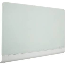 Glastafel Nobo Diamond, abgerundete Ecken, m. 1 Stift u. 2 Magneten, 1800 x 1060 mm