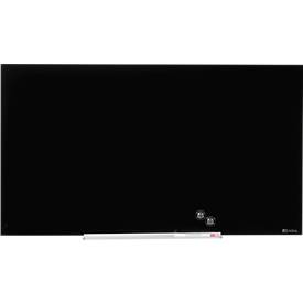 Glastafel Nobo Diamond, magnetisch, aneinander montierbar, schwarz, 1260 x 710