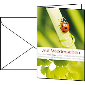Glückwunsch-Karten, universell einsetzbar, inkl. weißer Umschläge, 10 Stück