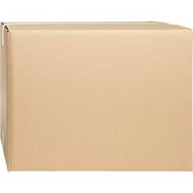 Golfkartonnen vouwdozen, dubbele golf, 430 x 340 x 320 mm
