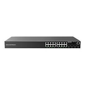 Grandstream GWN7802 - Switch - Unternehmen, verwaltet - L2+ - 16 x 10/100/1000 + 4 x Gigabit SFP