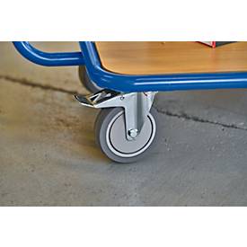 Griffroller mit 2 Buchenholz-Ladeflächen