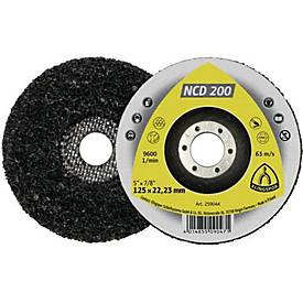 Grobreinigungsscheibe NCD 200 √ò115xmm Bohr.22,23mm KLINGSPOR, 5 Stück