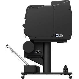 Großformatdrucker Canon imagePROGRAF GP-2000, 24', 11-farbiger Tintenstrahldruck, 2400 x 1200 dpi, USB/LAN/WLAN, inkl. Tintentanks, grau-schwarz