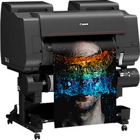 Großformatdrucker Canon imagePROGRAF PRO-2600, 24', 12-farbiger Tintenstrahldruck, 2400 x 1200 dpi, USB/LAN/WLAN, inkl. Tintentanks, schwarz