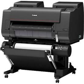 Großformatdrucker Canon imagePROGRAF PRO-2600, 24', 12-farbiger Tintenstrahldruck, 2400 x 1200 dpi, USB/LAN/WLAN, inkl. Tintentanks, schwarz