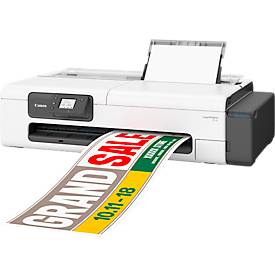 Großformatdrucker Canon imagePROGRAF TC-21 LFP, 24', 4-farbiger Tintenstrahldruck, 2400 x 1200 dpi, USB/LAN/WLAN, bis A1, Tintentanks, schwarz-grau