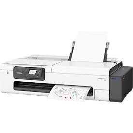Großformatdrucker Canon imagePROGRAF TC-21M LFP, 24', 4-farbiger Tintenstrahldruck, 2400 x 1200 dpi, A4-Scanner, USB/LAN/WLAN, Tintentanks, schwarz-grau