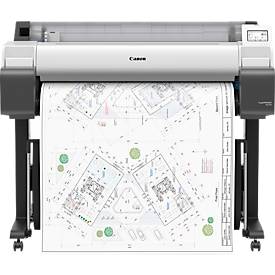 Großformatdrucker Canon imagePROGRAF TM-340, A4 - 36', Farbe, Tinte, 2400 x 1200 dpi, USB/LAN/WLAN, inkl. 5 Tintentanks