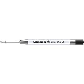 Großraummine SCHNEIDER Slider 755, Strichstärke M, schwarz, 10 Stück