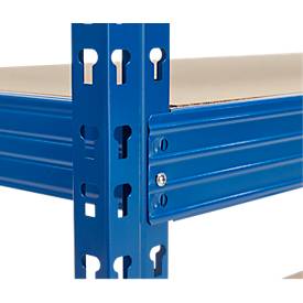 Grundfeld, Weitspann-Steckregal, 4 Böden, B 1600 x T 600 mm