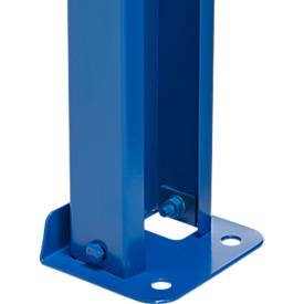 Grundfeld, Weitspann-Steckregal, 4 Böden, B 1600 x T 600 mm