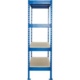 Grundfeld, Weitspann-Steckregal, 4 Böden, H 2000 x B 1600 x T 600 mm