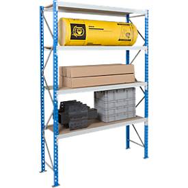 Grundfeld, Weitspannregal Epsivol, 4 Ebenen, B 2250 x T 600 x H 2500 mm