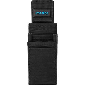 Gürteltasche Martor L, 2 Trageoptionen, L 215 x B 68 mm, Nylon, schwarz