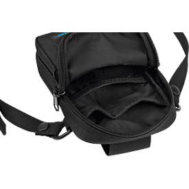 Gürteltasche Martor XXL, 2 Fächer, mit Messersicherung, 3 Trageoptionen, L 180 x B 130 mm, Nylon, schwarz