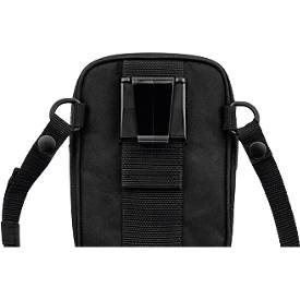 Gürteltasche Martor XXL, 2 Fächer, mit Messersicherung, 3 Trageoptionen, L 180 x B 130 mm, Nylon, schwarz