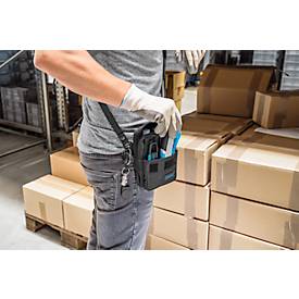 Gürteltasche Martor XXL, 2 Fächer, mit Messersicherung, 3 Trageoptionen, L 180 x B 130 mm, Nylon, schwarz