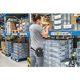 Gürteltasche Martor XXL, 2 Fächer, mit Messersicherung, 3 Trageoptionen, L 180 x B 130 mm, Nylon, schwarz