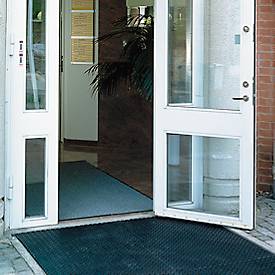 Gummi-Ringmatte EAZY CARE SCRUB, 1500 x 1000 mm, schwarz