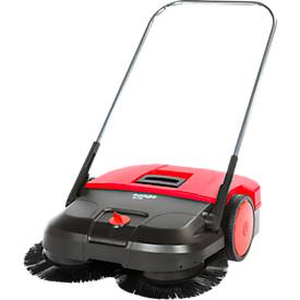 Haaga Kehrmaschine 375, manuell, Kehrfläche bis 1000 m², Behältervolumen 50 L