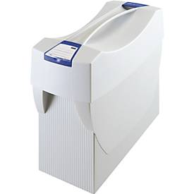 Hängemappenbox Swing, grau/blau