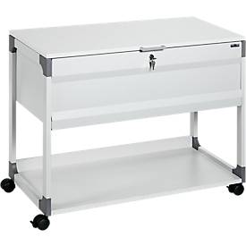 Hängemappenwagen System File Trolley 100 Multi Top, grau