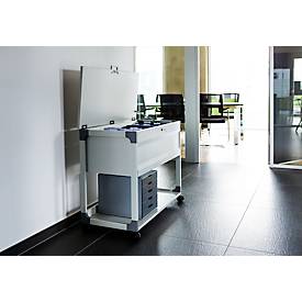 Hängemappenwagen System File Trolley 100 Multi Top, grau