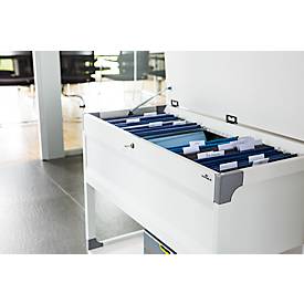 Hängemappenwagen System File Trolley 100 Multi Top, grau
