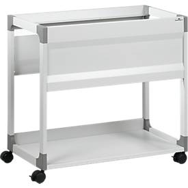 Hängemappenwagen System File Trolley 90 A4, grau