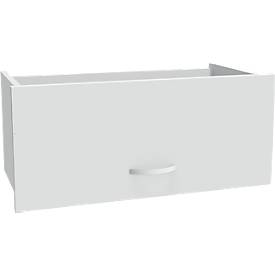 Hängeregistraturauszug ALICANTE, B 800 x T 400 x H 384 mm, lichtgrau