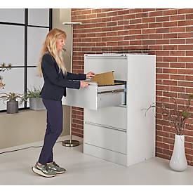 Hängeregistraturschrank + Hängemappen 50 Stück, gratis