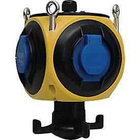 Hängestromverteiler KHV 8 Verschraubung M25 2xCEE 16A,2x230V