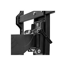 Hagor BrackIT L - Befestigungskit (Wandbefestigung) - für LCD-Display - verriegelbar - Schwarz - Bildschirmgröße: 81-140 cm (32'-55')