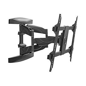 Hagor BrackIT L HD - Befestigungskit (Wandbefestigung) - für LCD-Display - verriegelbar - Schwarz - Bildschirmgröße: 81-140 cm (32'-55')