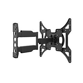 Hagor BrackIT M - Befestigungskit (Wandmontage) - Voll beweglich - für Flachbildschirm - Schwarz - Bildschirmgröße: 109-127 cm (43'-50')