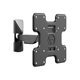 Hagor BrackIT S-I - Befestigungskit (voll bewegliche Wandhalterung) - für Flachbildschirm - Schwarz - Bildschirmgröße: 81.3-109.2 cm (32'-43')